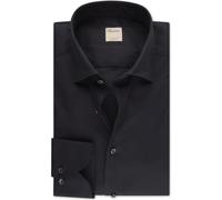 Stenströms Slimline Hemd dunkelblau, Einfarbig