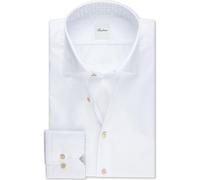 Stenströms Hemd Herren Slim Fit Langarm Baumwolle weiß, 41
