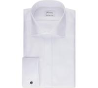 Stenströms Slimline Smokinghemd weiss, Einfarbig