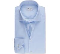 Stenströms Hemd Herren Extra Slim Fit Langarm Baumwolle blau, 41