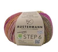 Austermann Step 6 Irish Rainbow Colours 150g - Sockenwolle - 630 - Kilkeel