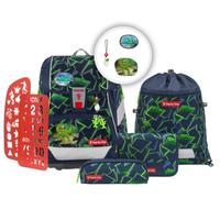 Step by Step 213205 2IN1 PLUS Schulranzen-Set "Wild T-Rex Taro", 6-teilig