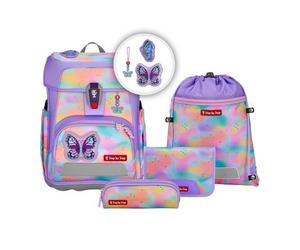 Step by Step 222614 CLOUD FLASH Schulranzen-Set "Butterfly Luna", 5-teilig