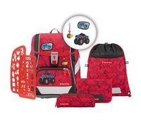 Step by Step 2IN1 PLUS Schulranzen-Set 6tlg Monster Truck Rocky