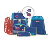 Step by Step 2IN1 PLUS Schulranzen-Set Reflect "Rainbow Colibri", 6-teilig