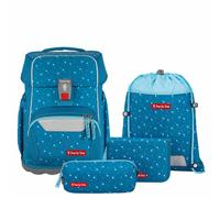 Step by Step BASIS Schulranzen-Set Blue Hearts 4-teilig