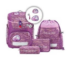 Step by Step CIRCLE Schulranzen-Set Lovely Unicorn Nuala 5-tlg.