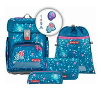 Step by Step Cloud Rucksack Schulrucksack Pink, Türkis Polyester