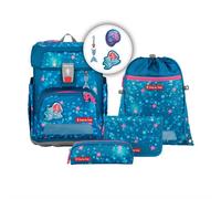 Step by Step Cloud Rucksack Schulrucksack Pink, Türkis Polyester
