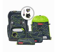 Step by Step Giant Dark Cat Chiko Schulranzen-Set 5-teilig