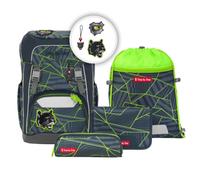 Step by Step GIANT Schulrucksack-Set "Dark Cat Chiko", 5-teilig