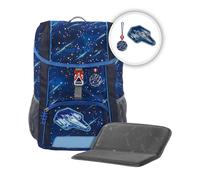 Step by Step Kid Reflect Schulranzen-Set 3-tlg. star shuttle elio (213365) grau