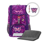 Step by Step Kinder Rucksack Set 3-tlg. Kid 13l Shine Butterfly Night