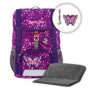 Step by Step KID SHINE Rucksack-Set "Butterfly Night Ina", 3-teilig