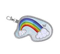 Step by Step KIGA MAGS „Rainbow Lui“, 1 Magnet-Applikation mit Karabinerhaken, Regnbogen, Anhänger zur Individualisierung des Kindergartenrucksack KIGA MINI & KIGA Maxi