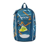 Step by Step Rucksack-Set KIGA Maxi „Dragon Milo“, blau, mit separaten Innenfach, ergonomischer Mini-Rucksack mit höhenverstellbarem Brustgurt, für Kita, Kindergarten und Freizeit, ab 3 Jahren, 10 l