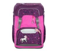 Step by Step | LED Neon Pull-Over, Reflektorüberzug mit LED-Leuchteffekt für GIANT Schulranzen, Pink