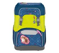 Step by Step LED Neon Pull-Over für Giant Schulranzen, Reflektorüberzug mit LED-Leuchteffekt für mehr Sichtbarkeit, gelb