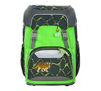 Step by Step LED Neon Pull-Over für Giant Schulranzen, Reflektorüberzug mit LED-Leuchteffekt für mehr Sichtbarkeit, grün