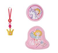 Step by Step Magic Mags Set Prinzessin Lillifee Rosarien 3‑teilig (2 Magnet‑Applikationen, 1 Anhänger)