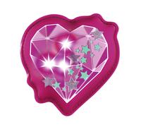 Step by Step Magic Mags Flash „Heart Baila“, pink, Herz, mit Leuchteffekt, als Ergänzung für den Schulranzen oder Vorschulrucksack