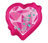 Step by Step Magic Mags Flash „Heart Baila“, pink, Herz, mit Leuchteffekt, als Ergänzung für den Schulranzen oder Vorschulrucksack