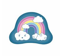 Step by Step Magic MAGS Flash „Rainbow Neyla“, Regenbogen, mit Leuchteffekt, als Ergänzung für den Schulranzen oder Vorschulrucksack, bunt