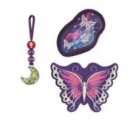 Step by Step Magic Mags Glow 3tlg. butterfly night (126370) lila