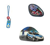 Step by Step Magic MAGS „Hero Tom“, 3-teilig, 2 Magnet-Applikationen und 1 Anhänger, Ergänzung für Schulranzen oder Vorschulrucksack, blau-rot-weiß