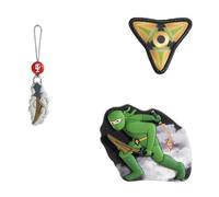 Step by Step Magic MAGS Ninja Kimo, 3-teilig, 2 Magnet-Applikationen und 1 Anhänger, als Ergänzung für den Schulranzen oder Vorschulrucksack