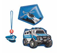 Step by Step - MAGIC MAGS Police Truck Diego blau/schwarz