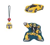 Step by Step Magic Mags „Power Robot Zed“, 3-teilig, 2 Magnet-Applikationen und 1 Anhänger, als Ergänzung für den Schulranzen oder Vorschulrucksack, für Jungen