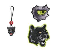 Step by Step Magic Mags „Wild Cat Chiko“, 3-teilig, 2 Magnet-Applikationen und 1 Anhänger, als Ergänzung für den Schulranzen oder Vorschulrucksack, für Jungen