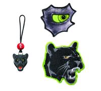 Step by Step - Motiv-Buttons Magic Mags Schleich Wild Cat Multicolor, 3 TEILIG