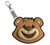 Step by Step KIGA MAGS FC Bayern „Berni“, 1 Magnet-Applikation mit Karabinerhaken, Bär, Anhänger zur Individualisierung des Kindergartenrucksack KIGA MINI & KIGA Maxi