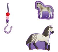 Step by Step Motivset 3tlg. Magic Mags Schleich Horse Club Andalusier