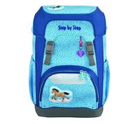 Step by Step - Ranzenset Mehrteilig Giant Schulrucksack-Set Wild Horse Bleu