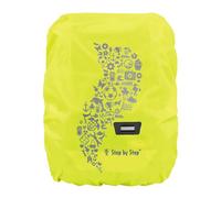 Step by Step Regen-/Sicherheitshülle, reflektierend, gelb, passend für alle Schulranzen und Tornister, schützt vor Regen und Schmutz, M