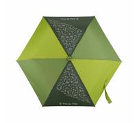 Step by Step Regenschirm Green, grün, Magic Rain Effect, Doppler für Kinder, inkl. Farbwechsel, Tasche und Handschlaufe, für die 1. bis 4. Klasse