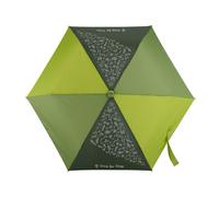 Step by Step Regenschirm Green, grün, Magic Rain Effect, Doppler für Kinder, inkl. Farbwechsel, Tasche und Handschlaufe, für die 1. bis 4. Klasse