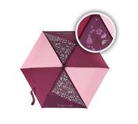 Step by Step Regenschirm Berry, rosa, Magic Rain Effect, Doppler für Kinder, inkl. Farbwechsel, Tasche und Handschlaufe, für die 1. bis 4. Klasse