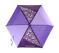 Step by Step Regenschirm Purple, lila, Magic Rain Effect, Doppler für Kinder, inkl. Farbwechsel, Tasche und Handschlaufe, für die 1. bis 4. Klasse