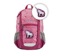 Step by Step Rucksack-Set KIGA Maxi „Little Unicorn Nuala“, rosa, Separates Innenfach, ergonomischer Rucksack mit höhenverstellbarem Brustgurt, für Kita, Kindergarten & Freizeit, 10 l