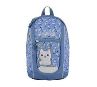 Step by Step Rucksack-Set KIGA MINI „Cat Momo“, blau-lila, ergonomischer Rucksack mit höhenverstellbaren Brustgurt für die Kleinsten, für Kindergarten & Kita, ab 12 M+, für Mädchen 6l