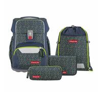 Step by Step Schulranzen Basis Set 4-teilig Green Geometric