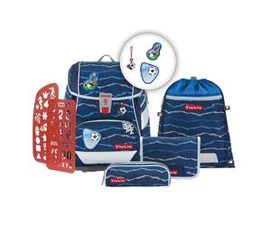 Step by Step Schulranzen-Set 2in1 Plus - „Soccer Lars“ (6-teilig)