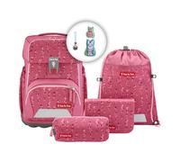 Step by Step Schulranzen-Set Basis Pink Bubbles 4-teilig