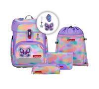 Step by Step Schulranzen-Set Cloud Flash Butterfly Luna 5-teilig