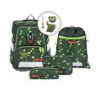 Step by Step SPACE SHINE Schulranzen-Set "Dino Night Tyro", 5-teilig