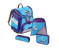 Step by Step Schulranzen-Set TOUCH 2 Happy Dolphins 4-teilig